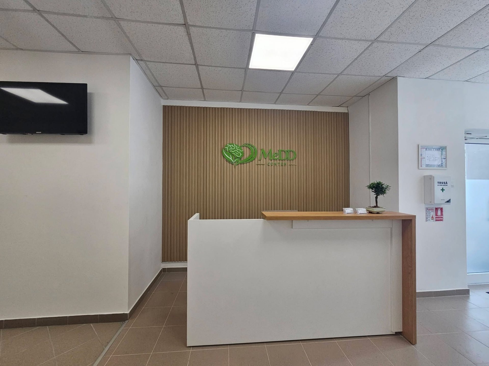 Recepția MeDD Center